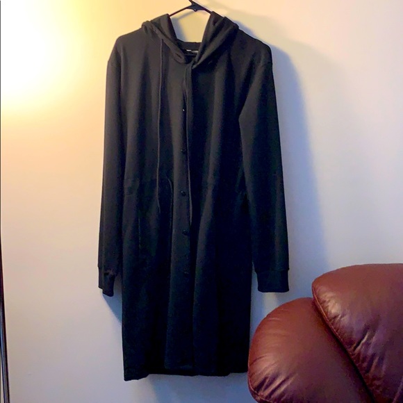 Other - Long black cardigan